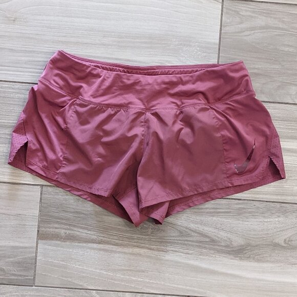 Nike Dri-Fit Orchid Lined Running Shorts with Key Pocket - Picture 1 of 7
